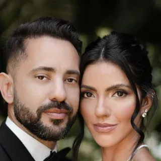Everton Ribeiro e Marília Nery